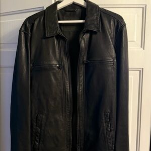 Men’s ALL SAINTS LEATHER JACKET XL